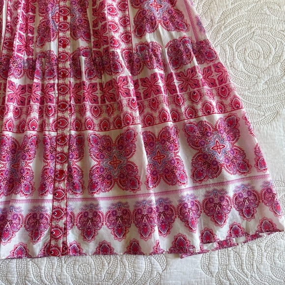 NWOT - Hale Bob - Leela Voile Maxi - Red - Picture 8 of 15